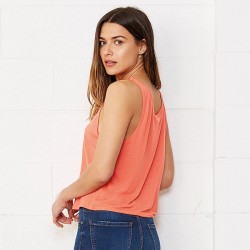 Plain Flowy boxy tank top Bella +Canvas 125 GSM